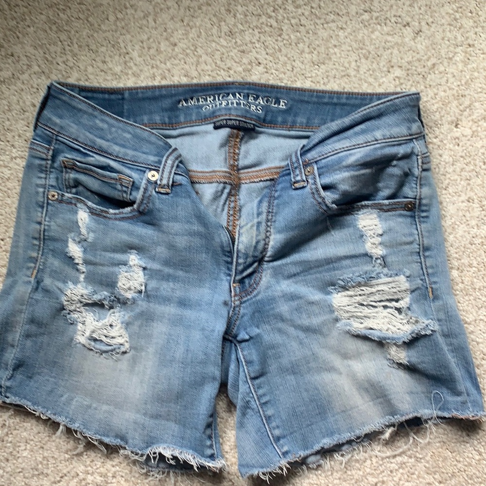 Express midi Jean shorts size 6